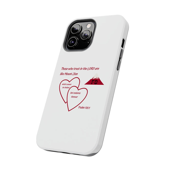 FD Impact Resistant 2 - Piece Phone Case | The lord is my Strength - FORHERA DESIGN - Phone Case