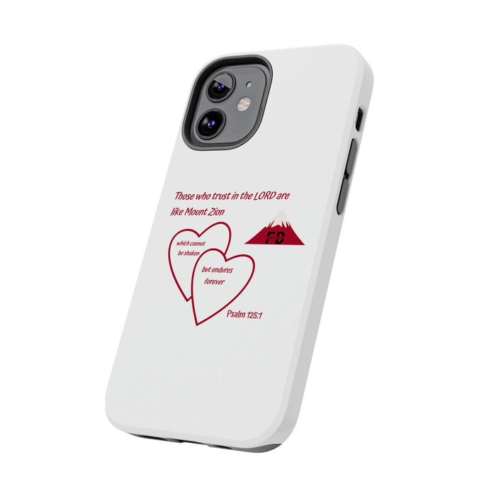 FD Impact Resistant 2 - Piece Phone Case | The lord is my Strength - FORHERA DESIGN - Phone Case