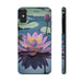 FD lotus flower on calm water Phone Case Resistant 2 - Piece for Iphone or Google case - FORHERA DESIGN - Phone Case