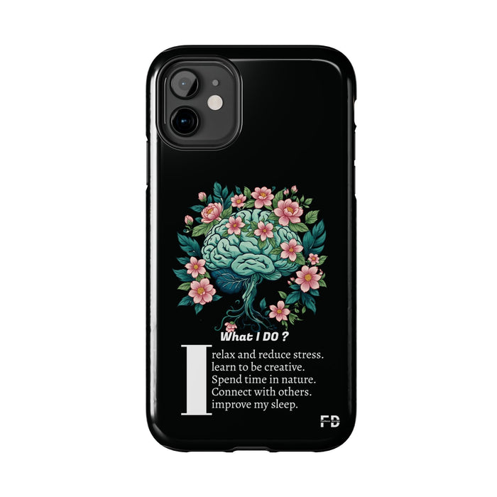 FD mental wellbeing Phone Case, Impact Resistant Phone Cover, Lightweight Phone Accessories, iPhone Samsung Protective Shell - FORHERA DESIGN - Phone Case