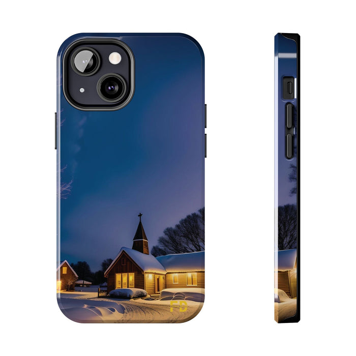 FD nighttime scene Mental Health Phone Case Resistant 2 - Piece - FORHERA DESIGN - Phone Case