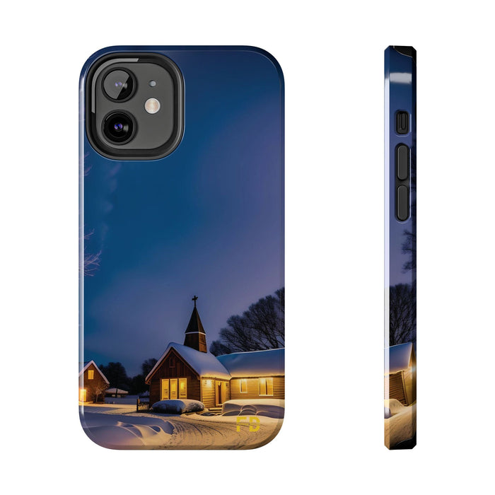 FD nighttime scene Mental Health Phone Case Resistant 2 - Piece - FORHERA DESIGN - Phone Case