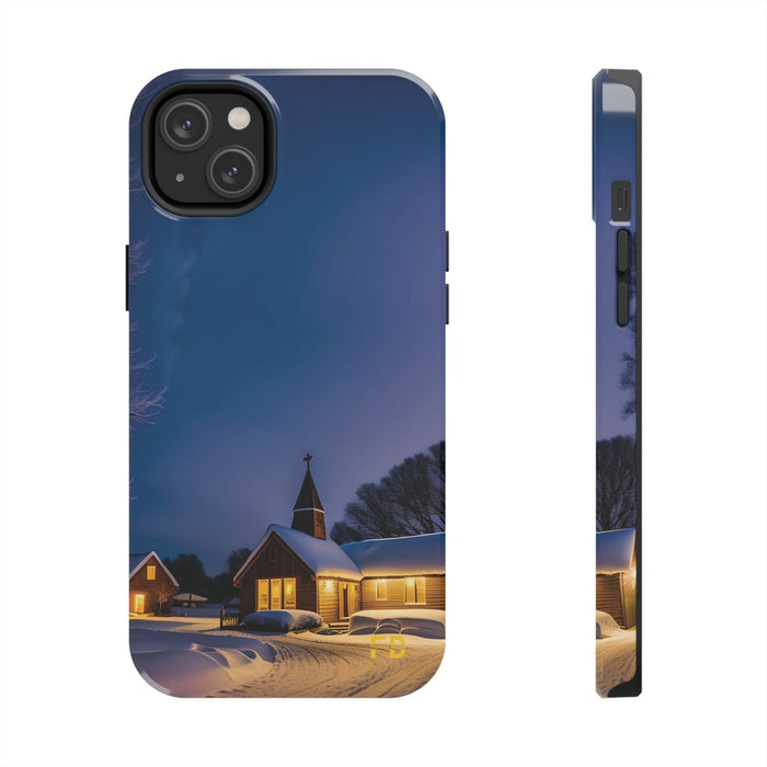 FD nighttime scene Mental Health Phone Case Resistant 2 - Piece - FORHERA DESIGN - Phone Case