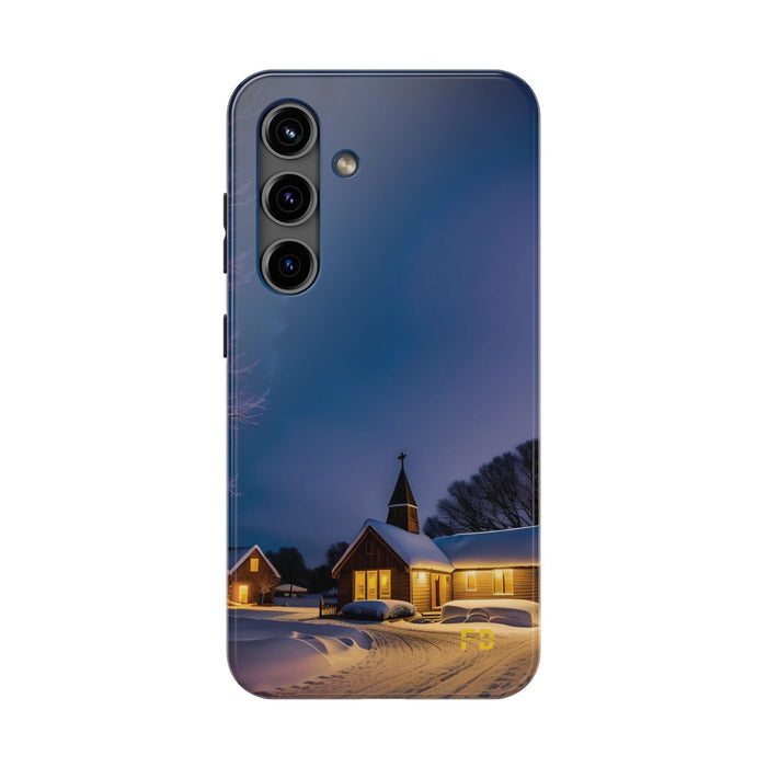 FD nighttime scene Mental Health Phone Case Resistant 2 - Piece - FORHERA DESIGN - Phone Case