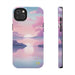 FD peaceful lake Mental Health Phone Case Resistant 2 - Piece for Iphone or Google Phone case - FORHERA DESIGN - Phone Case