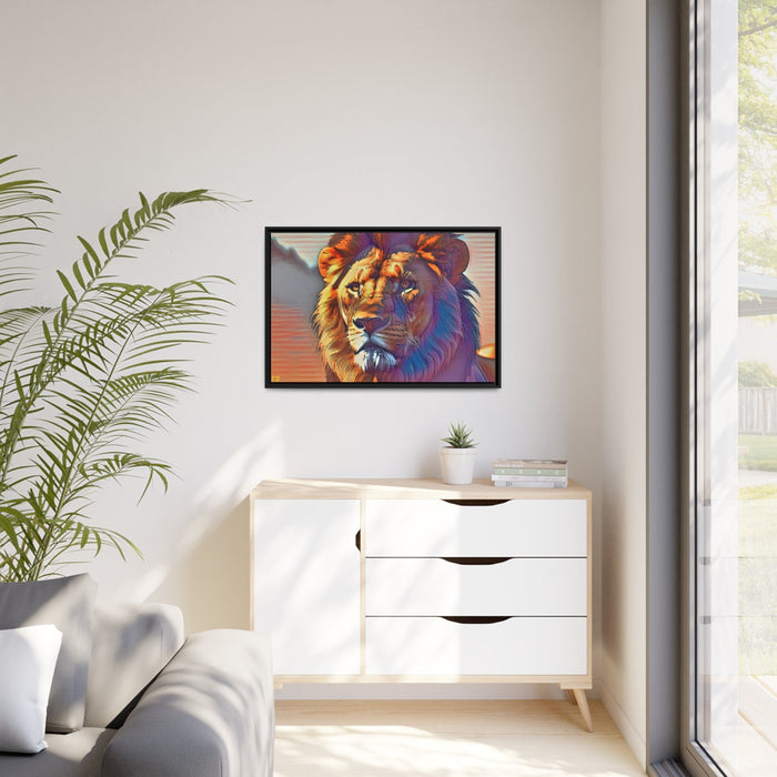 FD - Powerful Lion Artwork Wraps Home Unique Decor - FORHERA DESIGN - Canvas