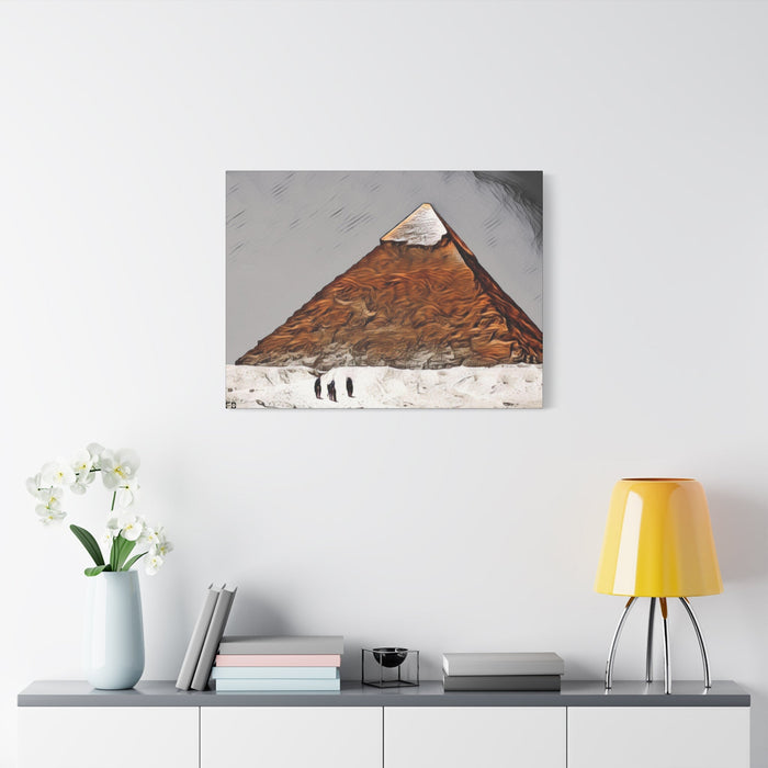 FD - Pyramids Gallery Wraps - FORHERA DESIGN - Canvas