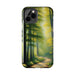 FD quiet forest, with soft sunlight Mental Health Phone Case Resistant 2 - Piece - FORHERA DESIGN - Phone Case