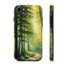 FD quiet forest, with soft sunlight Mental Health Phone Case Resistant 2 - Piece - FORHERA DESIGN - Phone Case