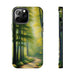 FD quiet forest, with soft sunlight Mental Health Phone Case Resistant 2 - Piece - FORHERA DESIGN - Phone Case