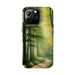 FD quiet forest, with soft sunlight Mental Health Phone Case Resistant 2 - Piece - FORHERA DESIGN - Phone Case