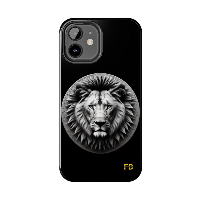 FD Royal Lion Phone Case, Impact Resistant Phone Cover, Lightweight Phone Accessories, iPhone Samsung Protective Shell - FORHERA DESIGN - Phone Case