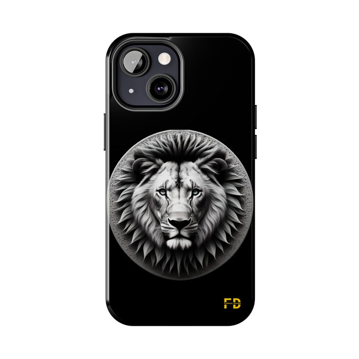 FD Royal Lion Phone Case, Impact Resistant Phone Cover, Lightweight Phone Accessories, iPhone Samsung Protective Shell - FORHERA DESIGN - Phone Case