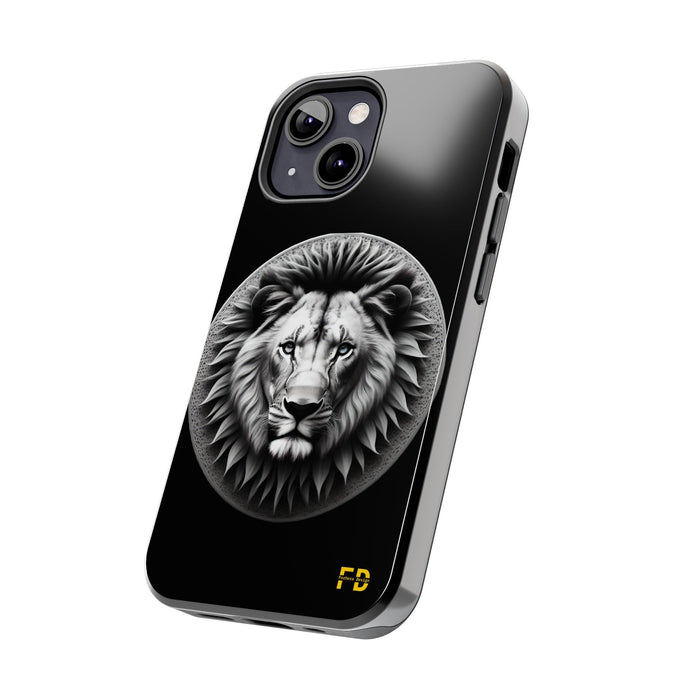 FD Royal Lion Phone Case, Impact Resistant Phone Cover, Lightweight Phone Accessories, iPhone Samsung Protective Shell - FORHERA DESIGN - Phone Case