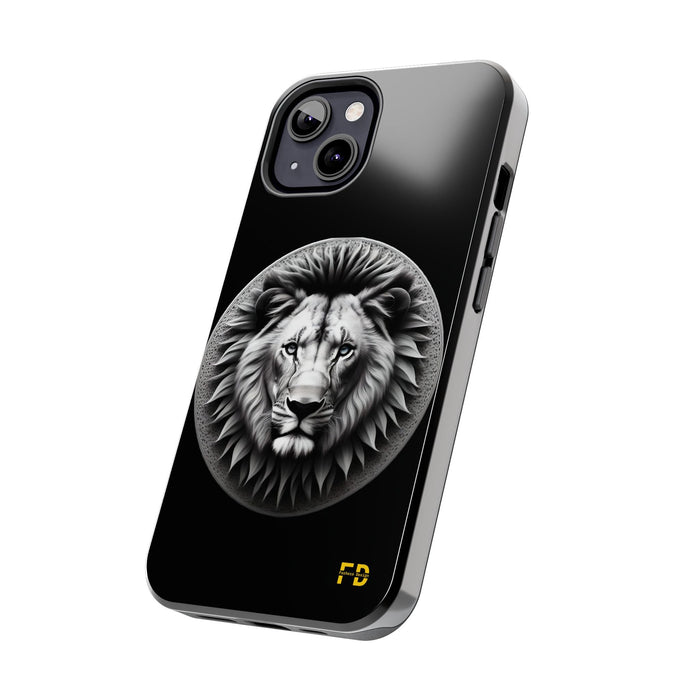 FD Royal Lion Phone Case, Impact Resistant Phone Cover, Lightweight Phone Accessories, iPhone Samsung Protective Shell - FORHERA DESIGN - Phone Case