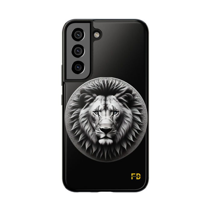 FD Royal Lion Phone Case, Impact Resistant Phone Cover, Lightweight Phone Accessories, iPhone Samsung Protective Shell - FORHERA DESIGN - Phone Case