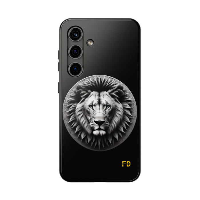 FD Royal Lion Phone Case, Impact Resistant Phone Cover, Lightweight Phone Accessories, iPhone Samsung Protective Shell - FORHERA DESIGN - Phone Case