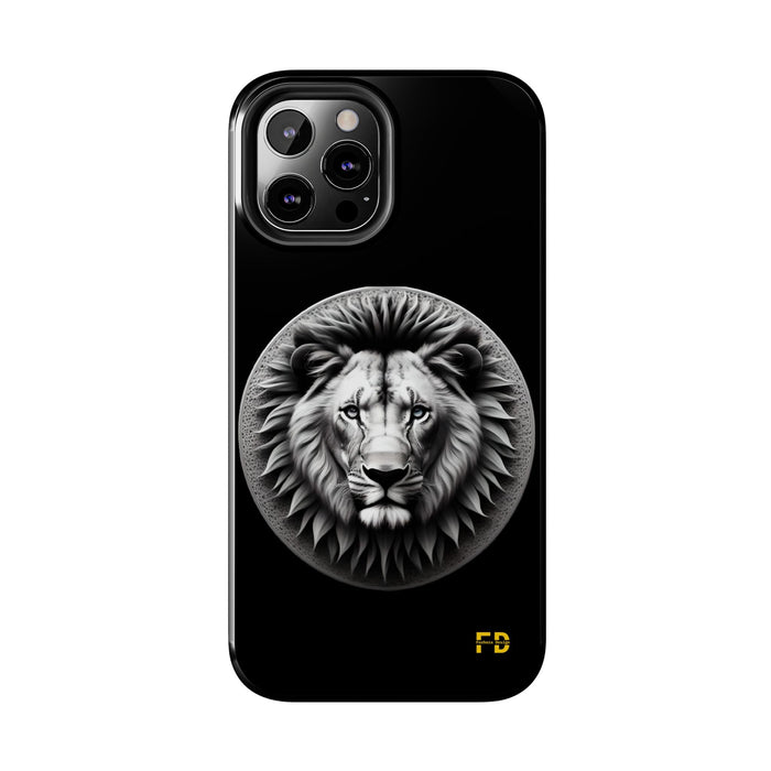 FD Royal Lion Phone Case, Impact Resistant Phone Cover, Lightweight Phone Accessories, iPhone Samsung Protective Shell - FORHERA DESIGN - Phone Case