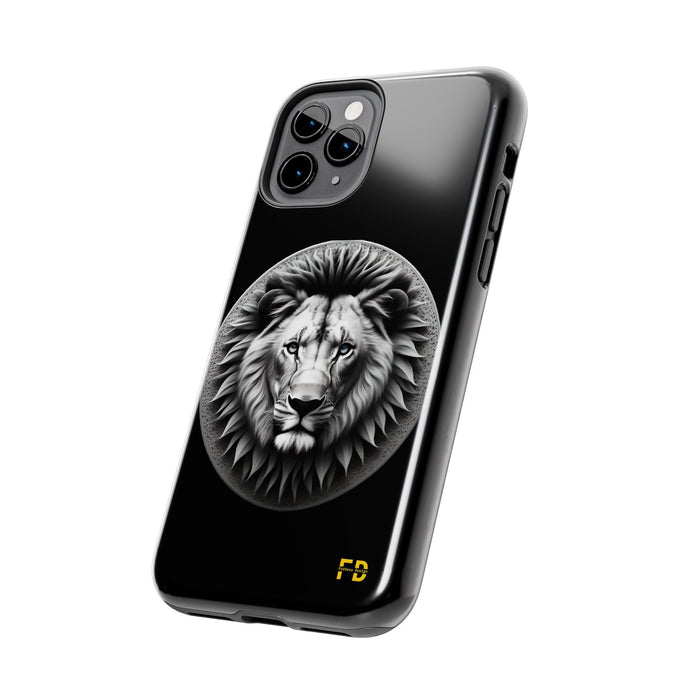 FD Royal Lion Phone Case, Impact Resistant Phone Cover, Lightweight Phone Accessories, iPhone Samsung Protective Shell - FORHERA DESIGN - Phone Case