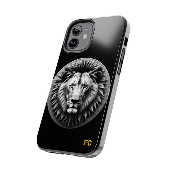 FD Royal Lion Phone Case, Impact Resistant Phone Cover, Lightweight Phone Accessories, iPhone Samsung Protective Shell - FORHERA DESIGN - Phone Case