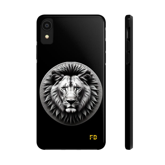 FD Royal Lion Phone Case, Impact Resistant Phone Cover, Lightweight Phone Accessories, iPhone Samsung Protective Shell - FORHERA DESIGN - Phone Case