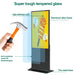 Floor standing 32 43 49 55 inch android video lcd advertising player kiosk vertical totem digital touch signage display - FORHERA DESIGN - Screens