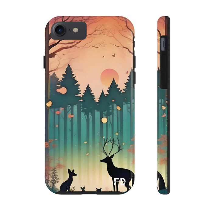 Forest Phone Case Resistant 2 - Piece for Iphone or Google Phone case - FORHERA DESIGN - Phone Case