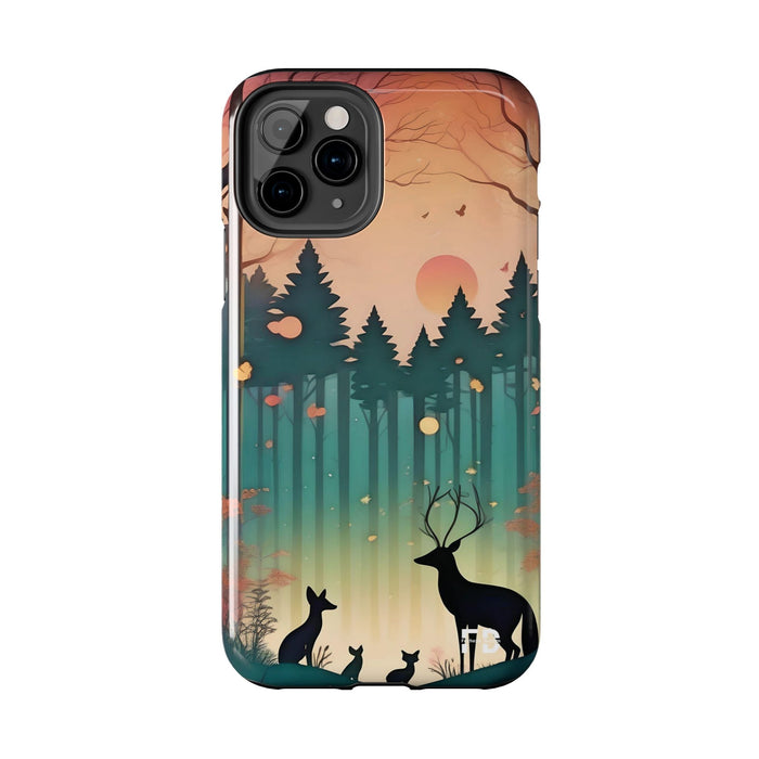 Forest Phone Case Resistant 2 - Piece for Iphone or Google Phone case - FORHERA DESIGN - Phone Case