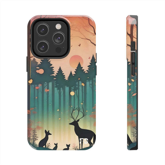 Forest Phone Case Resistant 2 - Piece for Iphone or Google Phone case - FORHERA DESIGN - Phone Case