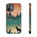 Forest Phone Case Resistant 2 - Piece for Iphone or Google Phone case - FORHERA DESIGN - Phone Case