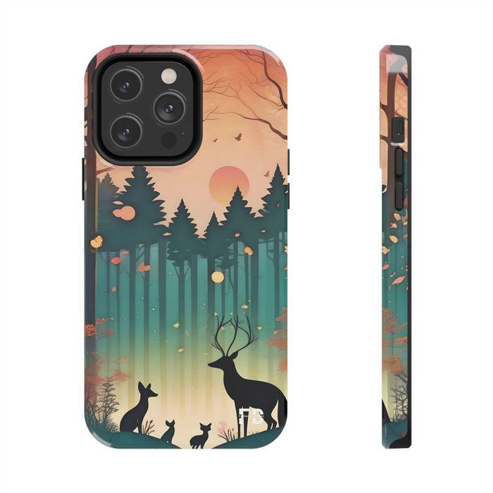 Forest Phone Case Resistant 2 - Piece for Iphone or Google Phone case - FORHERA DESIGN - Phone Case