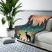 Forest Sofa Blanket Sherpa Fleece Blanket - FORHERA DESIGN - Home Decor