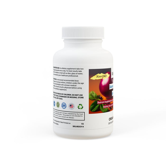 Forhera Design Beetroot Supplement – Optimize Your Exercise Performance Naturally (60 Capsules) - FORHERA DESIGN - Food Supplements