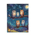 Friends Forever Under Starry Night Blanket Velveteen Plush Blanket - FORHERA DESIGN - Blankets