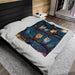 Friends Forever Under Starry Night Blanket Velveteen Plush Blanket - FORHERA DESIGN - Blankets