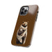 Gentle bear hugging Phone Case Resistant 2 - Piece for Iphone or Google Phone case - FORHERA DESIGN - Phone Case