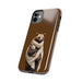 Gentle bear hugging Phone Case Resistant 2 - Piece for Iphone or Google Phone case - FORHERA DESIGN - Phone Case