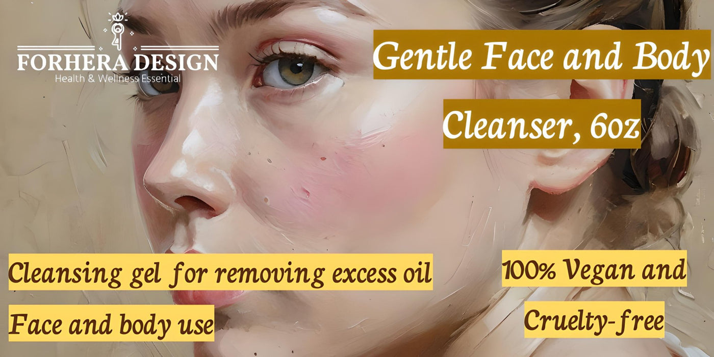 Gentle Cleansing Gel – The Perfect Daily Solution for Face and Body - FORHERA DESIGN - Beauty products