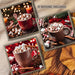 Hot Cocoa Delight Art Collection | Festive Printable Decor for the Holidays | Cozy Cocoa Scenes - FORHERA DESIGN - Christmas_gifts