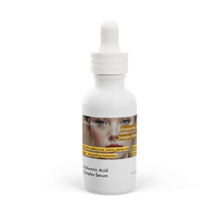 Hyaluronic Acid Complex Serum, 1oz - Deep Hydration Hyaluronic Acid Serum – Plump, Supple Skin Awaits - FORHERA DESIGN - Beauty products