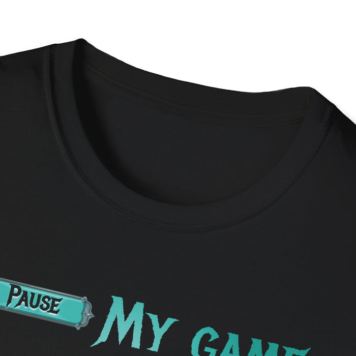 I Paused My Game to Be Here Shirt - Game Shirts - FORHERA DESIGN - T-Shirt