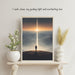 I Seek Jesus My Guiding Light | Christian Inspirational Wall Art | Jesus Love Digital Print | Faith - Based Home Decor - FORHERA DESIGN - Christian_Wallart