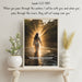 Isaiah 43:2 Wall Art | When You Pass Through Waters, I Will Be with You | Christian Inspirational Digital Print | Faith - Based Decor - FORHERA DESIGN - Christian_Wallart