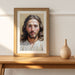 Jesus Prayer Face Art | Inspirational Christian Wall Decor | High - Resolution Digital Print | Faith - Based Home | Decor faithful arte - FORHERA DESIGN - Christian_Wallart