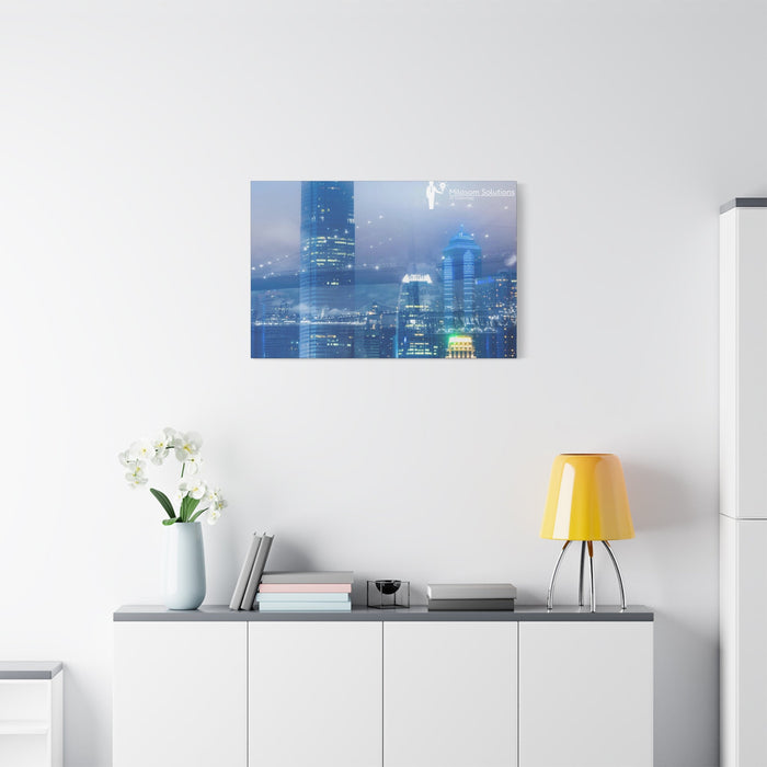 Milosom Solutions - City Bridge Canvas Gallery Wraps - FORHERA DESIGN - Canvas