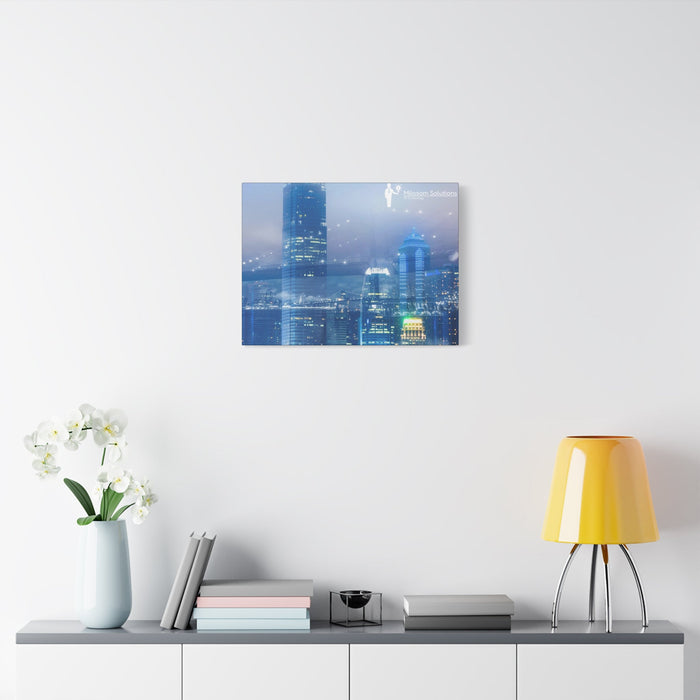 Milosom Solutions - City Bridge Canvas Gallery Wraps - FORHERA DESIGN - Canvas