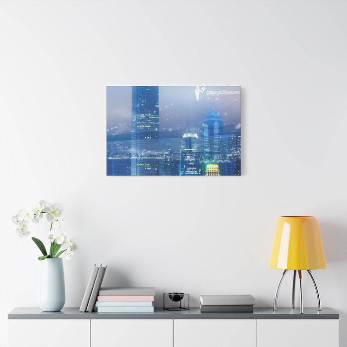 Milosom Solutions - City Bridge Canvas Gallery Wraps - FORHERA DESIGN - Canvas