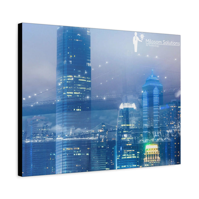 Milosom Solutions - City Bridge Canvas Gallery Wraps - FORHERA DESIGN - Canvas