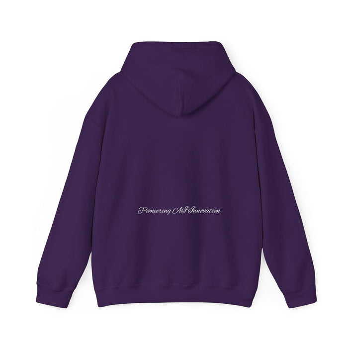 Milosom Solutions - Pioneering AI Innovation Unisex Heavy Blend™ Hooded Sweatshirt - FORHERA DESIGN - Hoodie