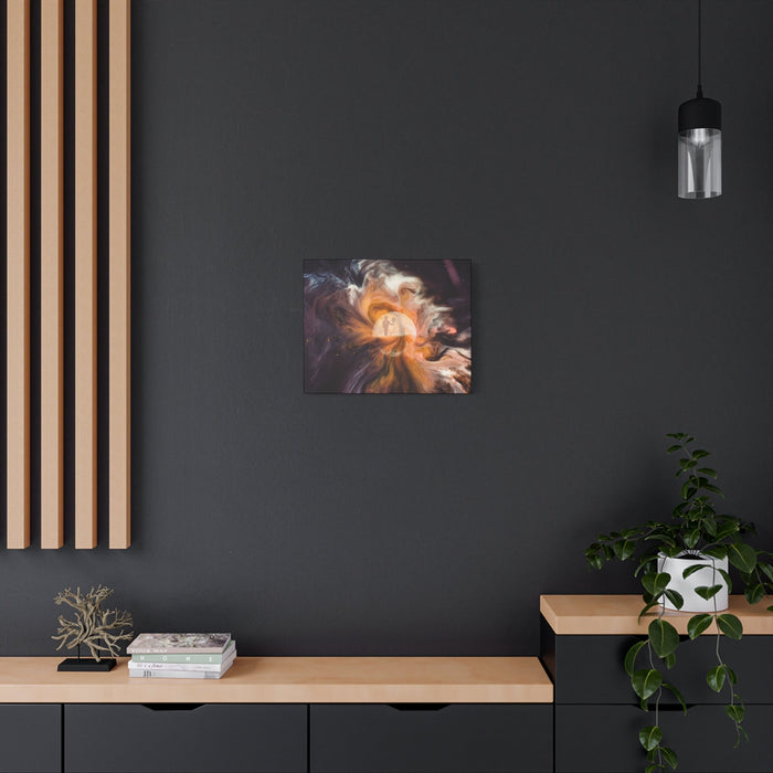 Milosom Solutions - Space moon Gallery Wraps - FORHERA DESIGN - Canvas